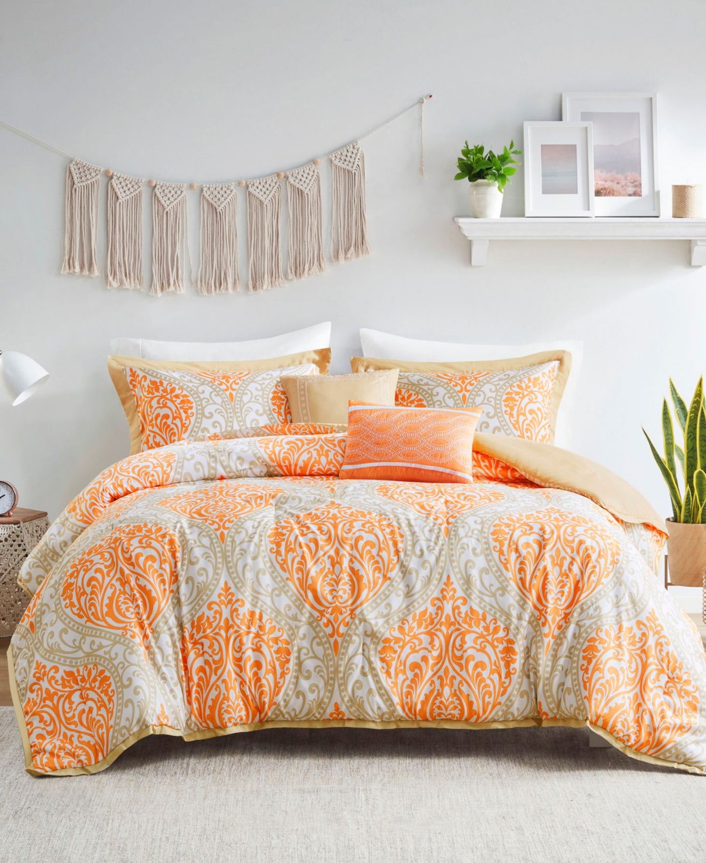 Senna Reversible 4-Pc. Comforter Set, Twin/Twin XL