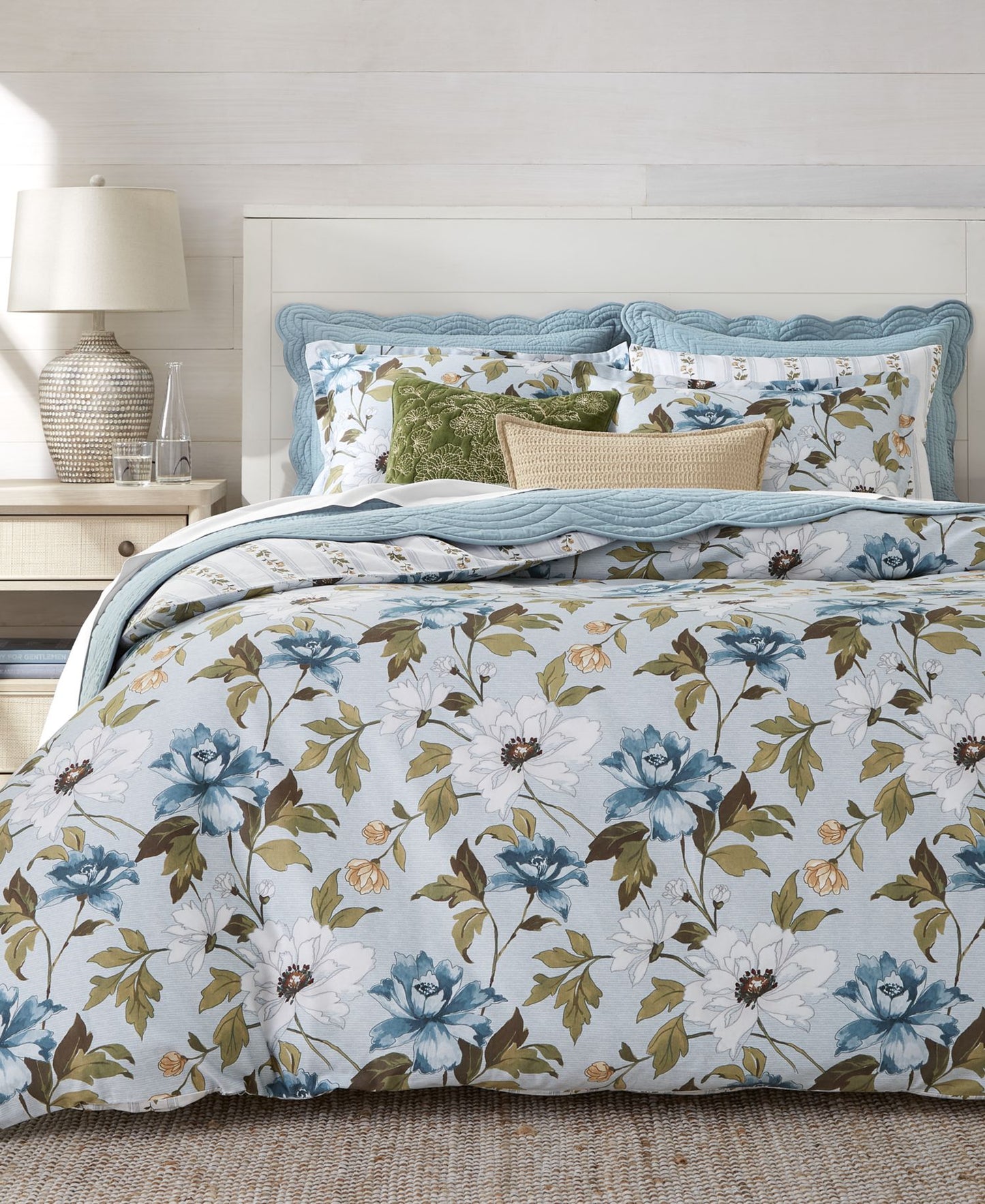 Peony 3-Pc. Comforter Set, Full/Queen