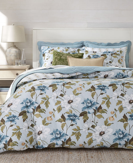 Peony 3-Pc. Comforter Set, Full/Queen