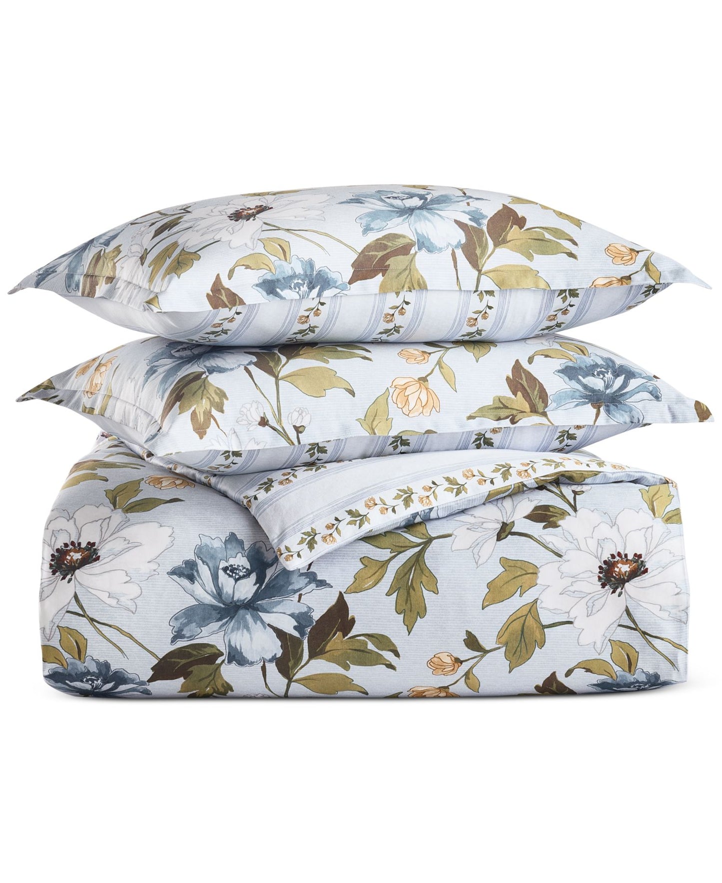 Peony 3-Pc. Comforter Set, Full/Queen