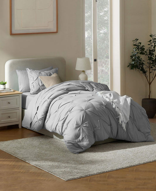Luxury Soft Pinch Pleat 5-Pc. Comforter Set, Twin
